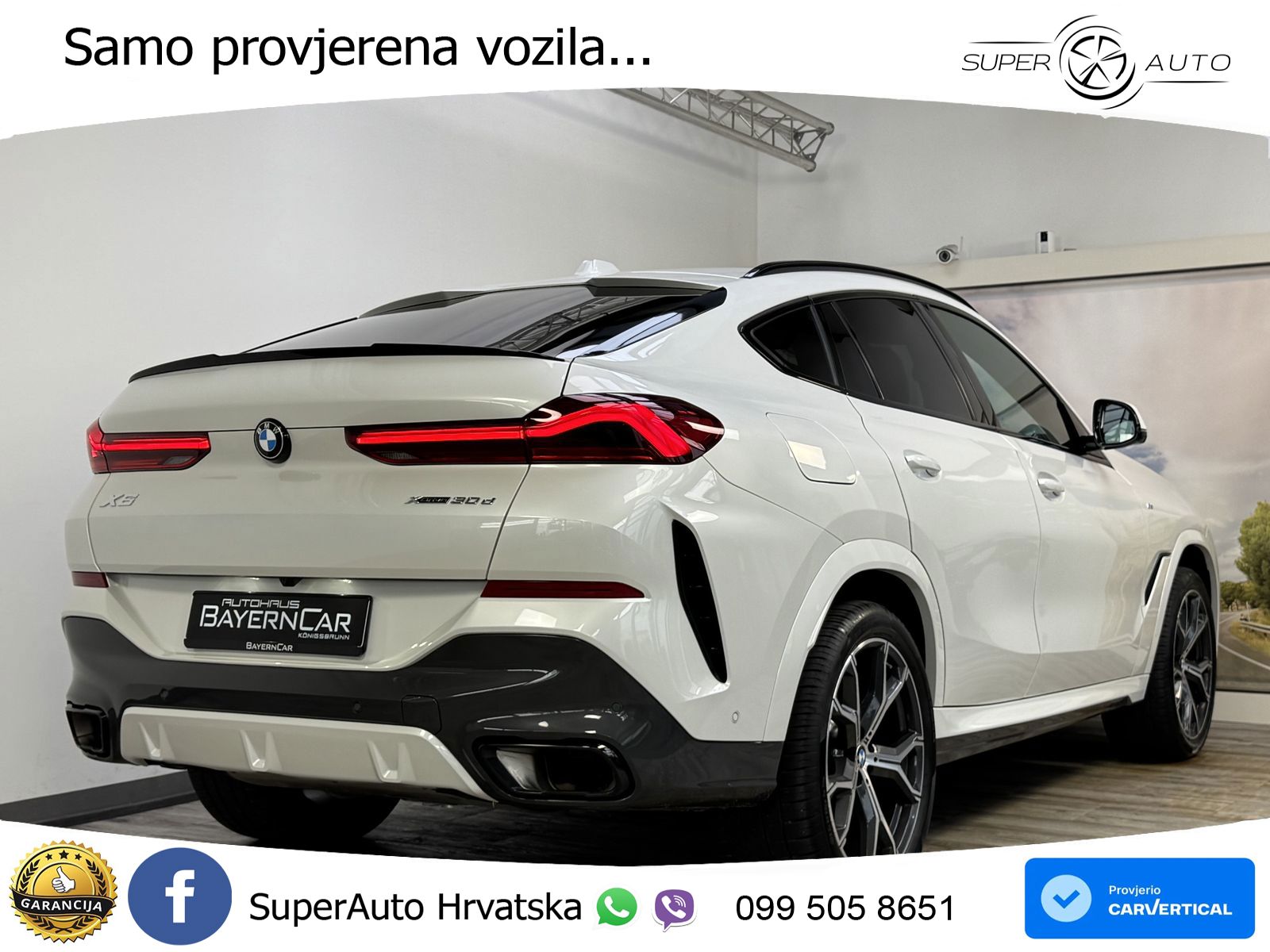 BMW X6 30d (298 KS) xDrive Steptronic M Sport LED+GR SJED+ACC