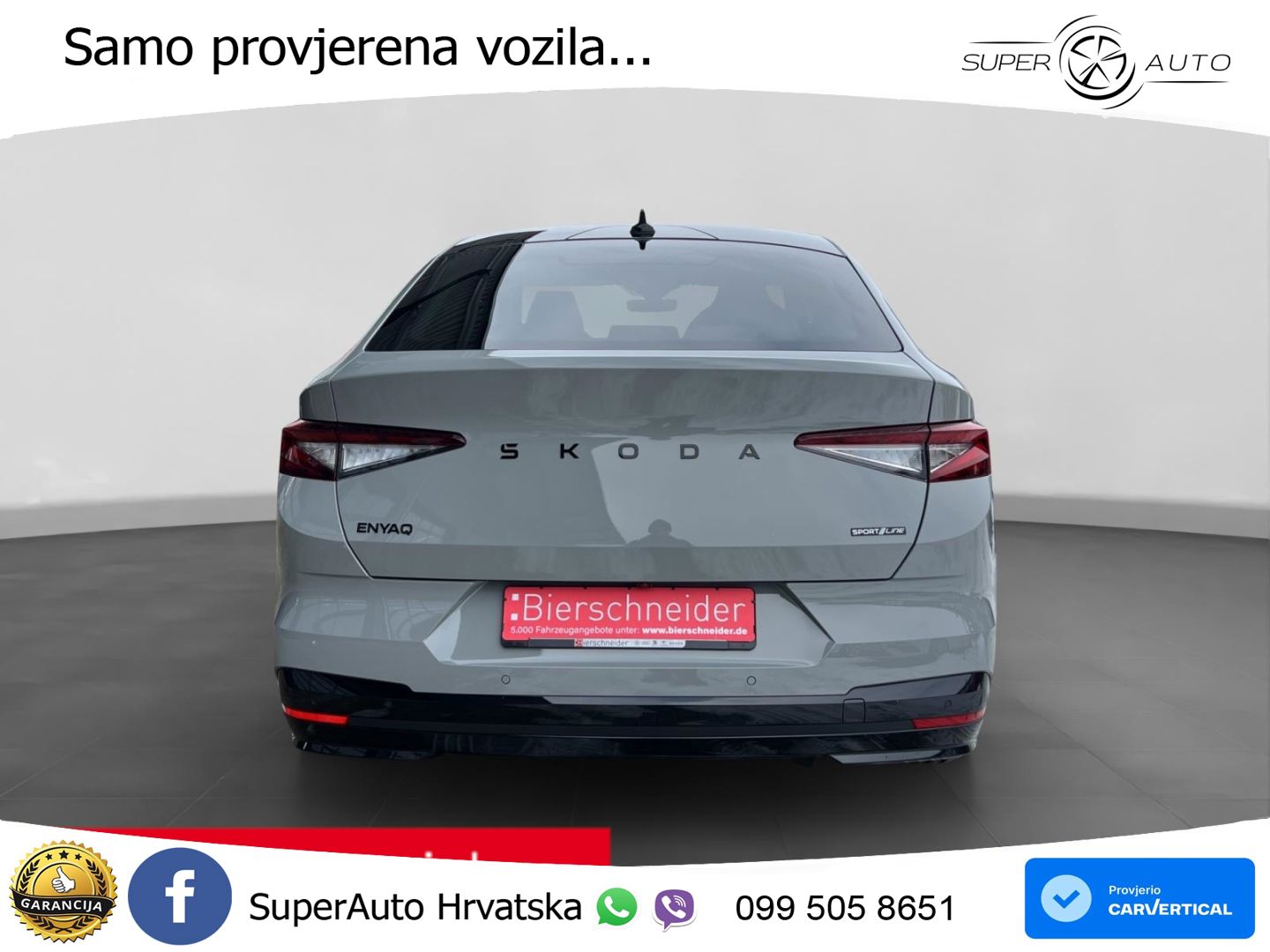 Škoda Enyaq Coupe 85x 82 kWh (299 KS) AWD SportLine LED+GR SJED+ACC