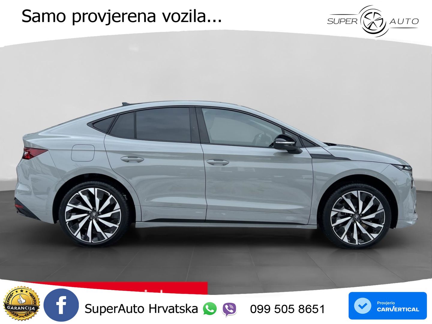 Škoda Enyaq Coupe 85x 82 kWh (299 KS) AWD SportLine LED+GR SJED+ACC