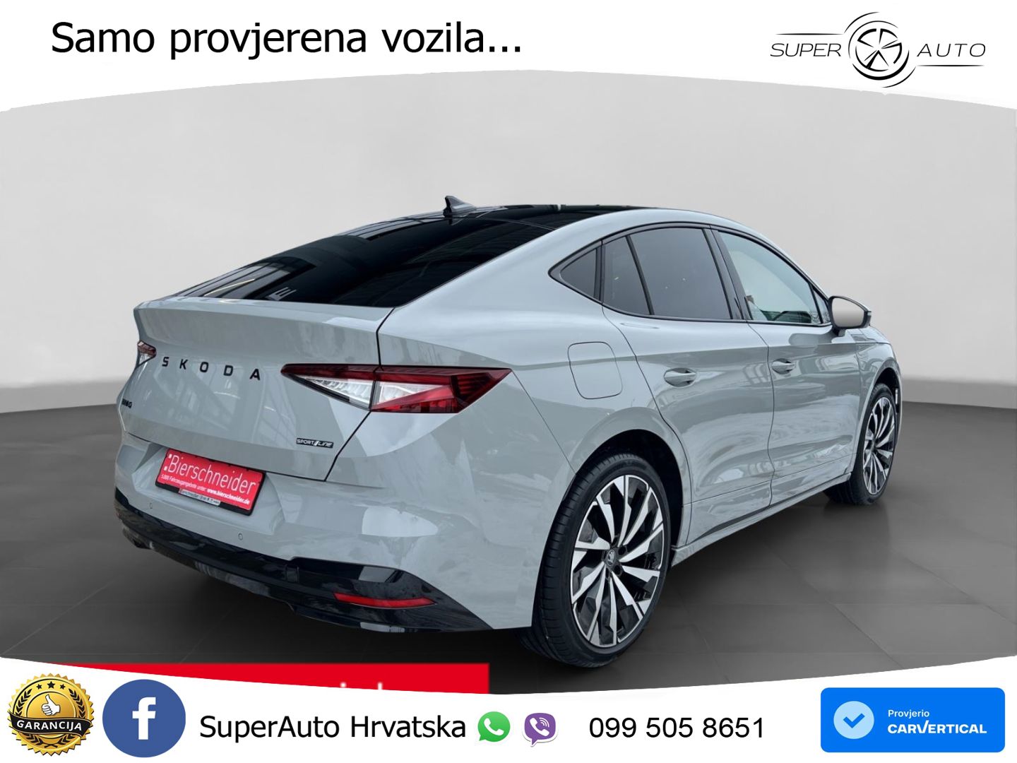Škoda Enyaq Coupe 85x 82 kWh (299 KS) AWD SportLine LED+GR SJED+ACC