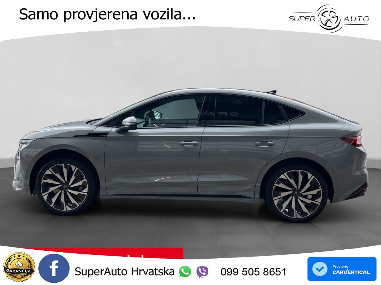 Škoda Enyaq Coupe 85x 82 kWh (299 KS) AWD SportLine LED+GR SJED+ACC