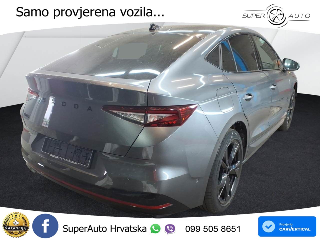 Škoda Enyaq Coupe iV RS 82 kWh (340 KS) AWD LED+GR SJED+ACC
