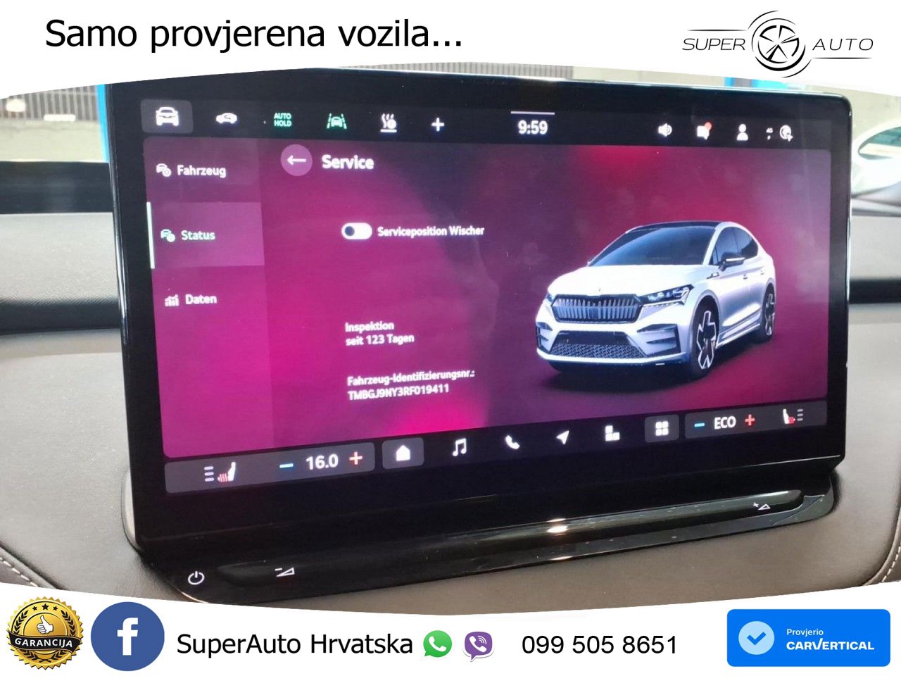 Škoda Enyaq Coupe iV RS 82 kWh (340 KS) AWD LED+GR SJED+ACC