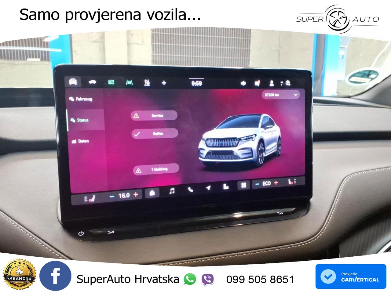 Škoda Enyaq Coupe iV RS 82 kWh (340 KS) AWD LED+GR SJED+ACC