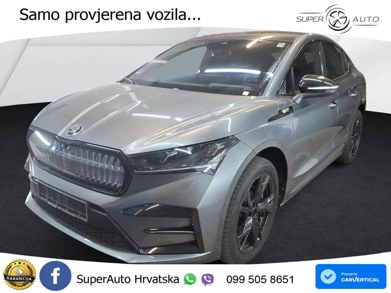 Škoda Enyaq Coupe iV RS 82 kWh (340 KS) AWD LED+GR SJED+ACC