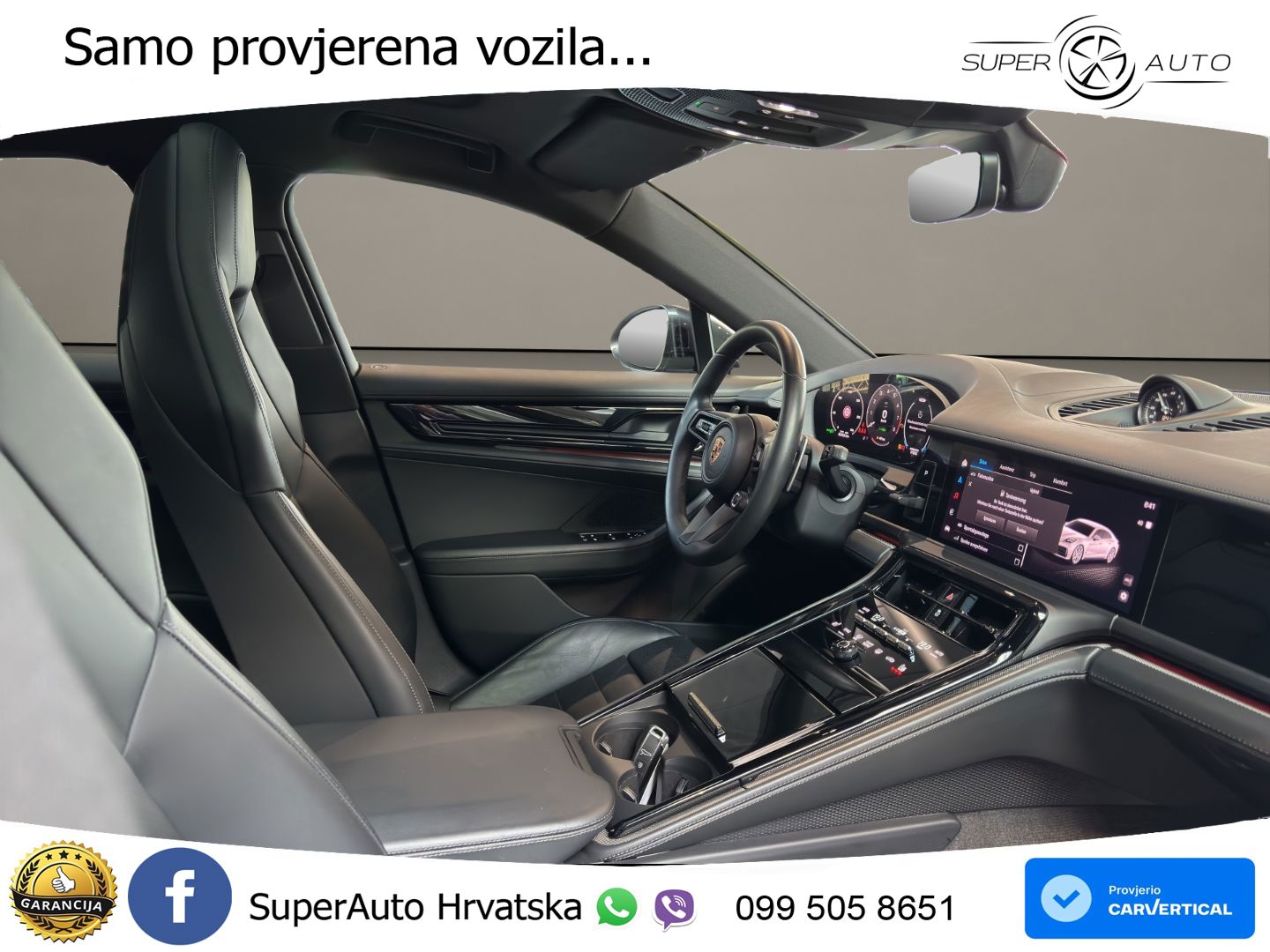 Porsche Panamera 4 2.9 V6 (470 KS) E-Hybrid PDK ACC+HEAD+4xGR SJED+360+PANO