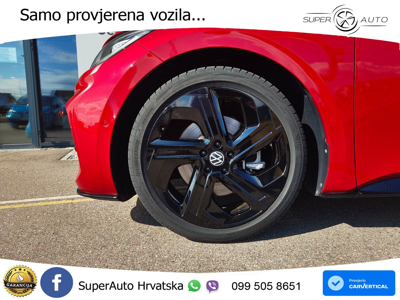 Volkswagen ID.3 GTX Performance 84 kWh (326 KS) LED+GR SJED+ACC