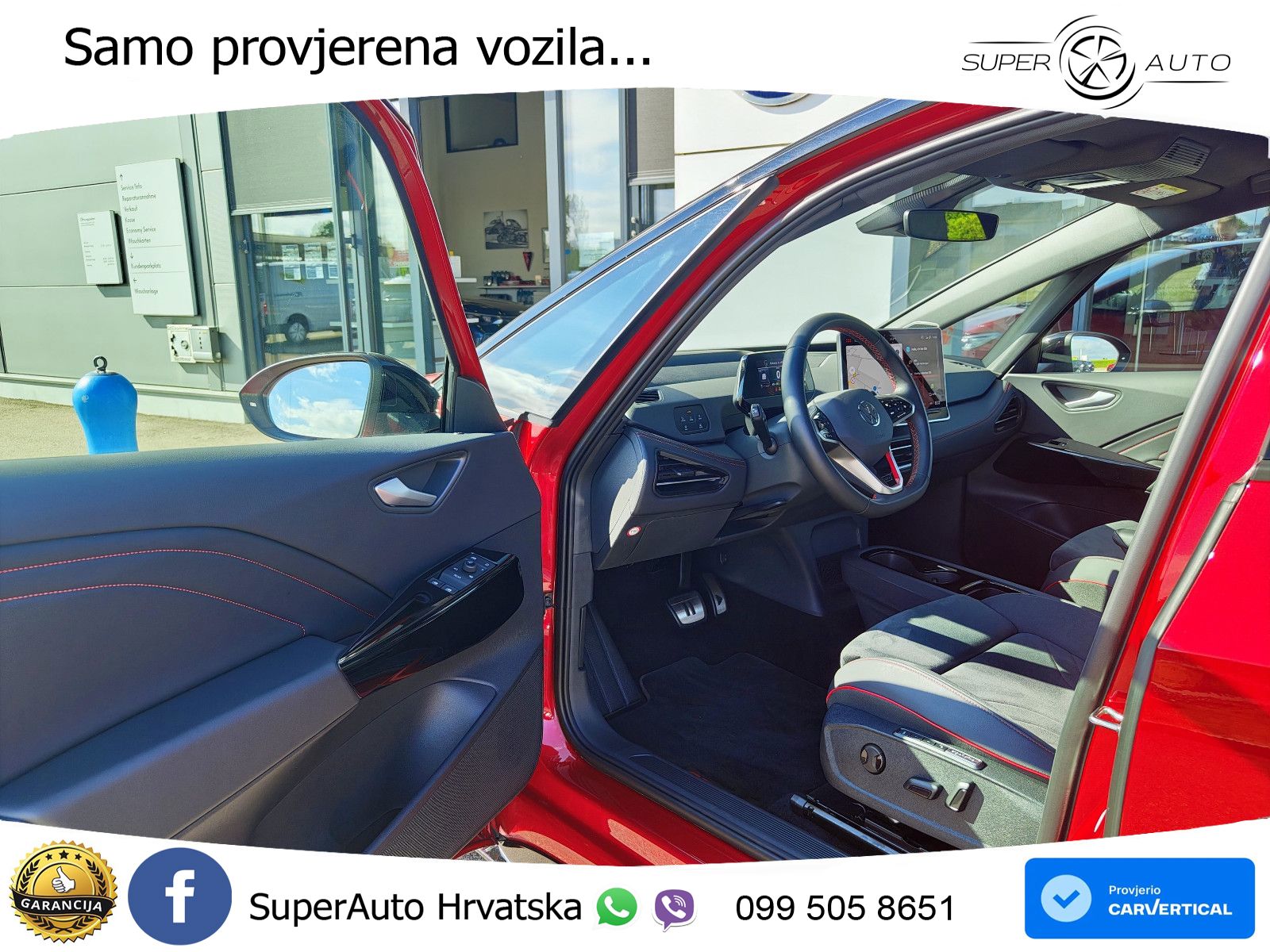 Volkswagen ID.3 GTX Performance 84 kWh (326 KS) LED+GR SJED+ACC