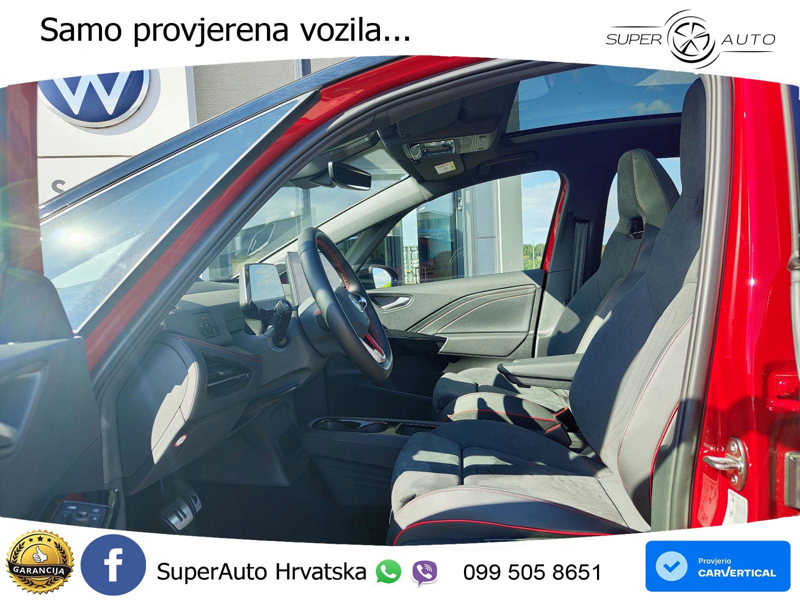Volkswagen ID.3 GTX Performance 84 kWh (326 KS) LED+GR SJED+ACC