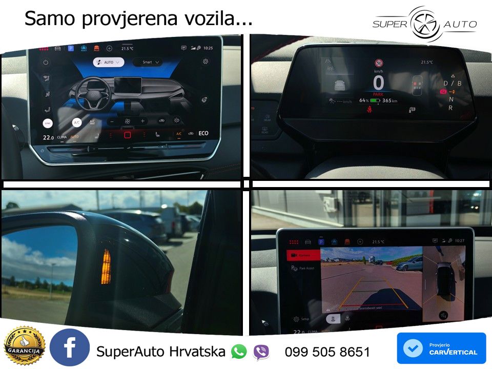 Volkswagen ID.3 GTX Performance 84 kWh (326 KS) LED+GR SJED+ACC