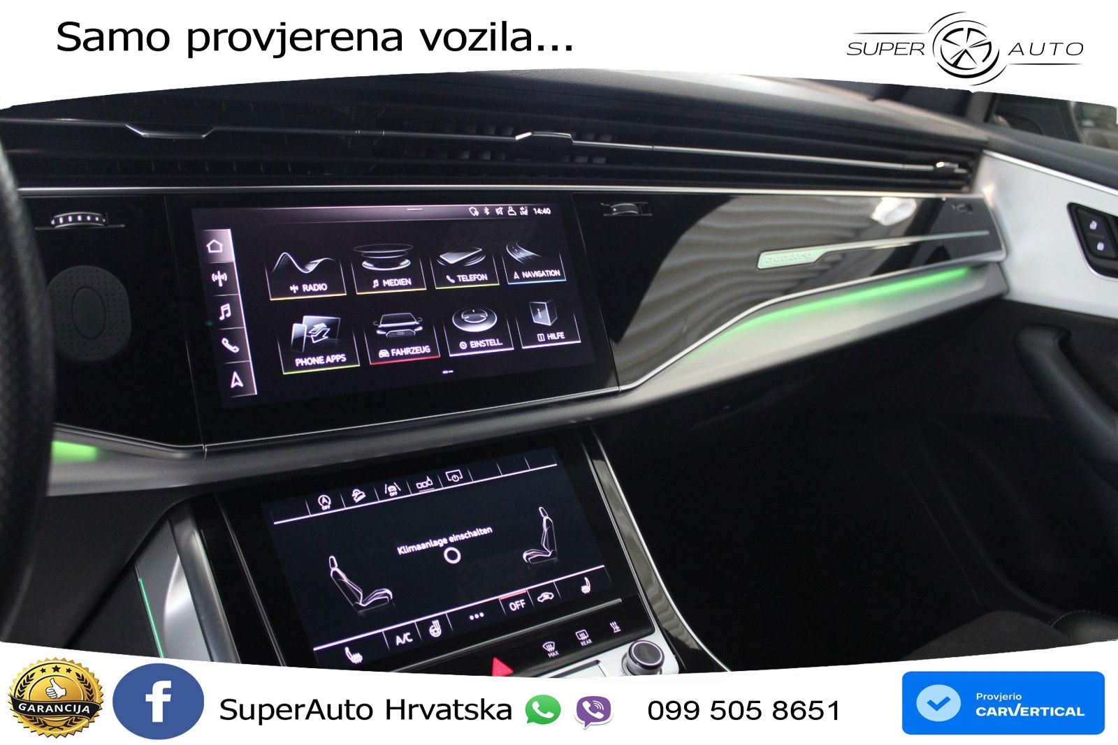 Audi Q8 50 TDI V6 (286 KS) quattro Tiptronic