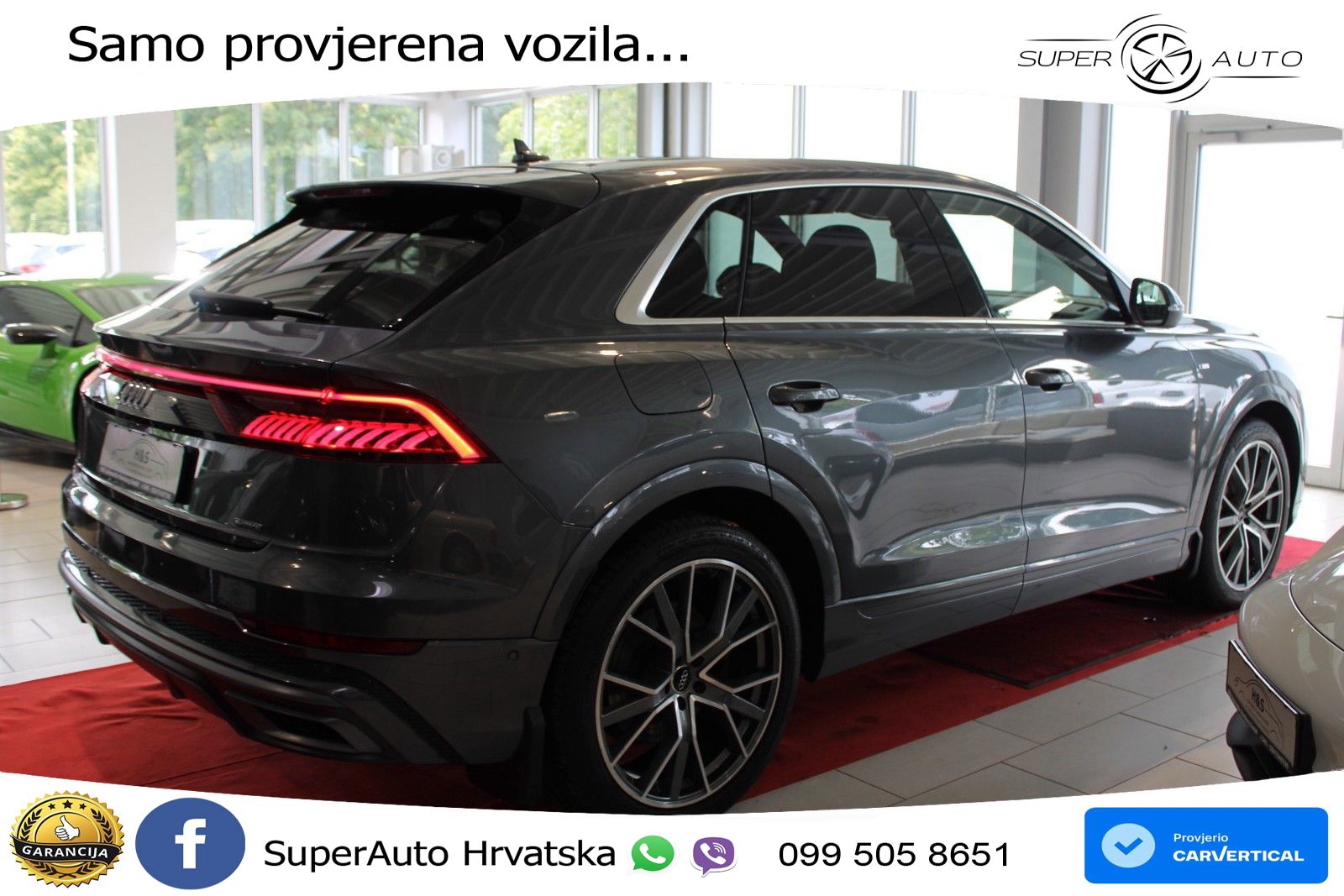 Audi Q8 50 TDI V6 (286 KS) quattro Tiptronic