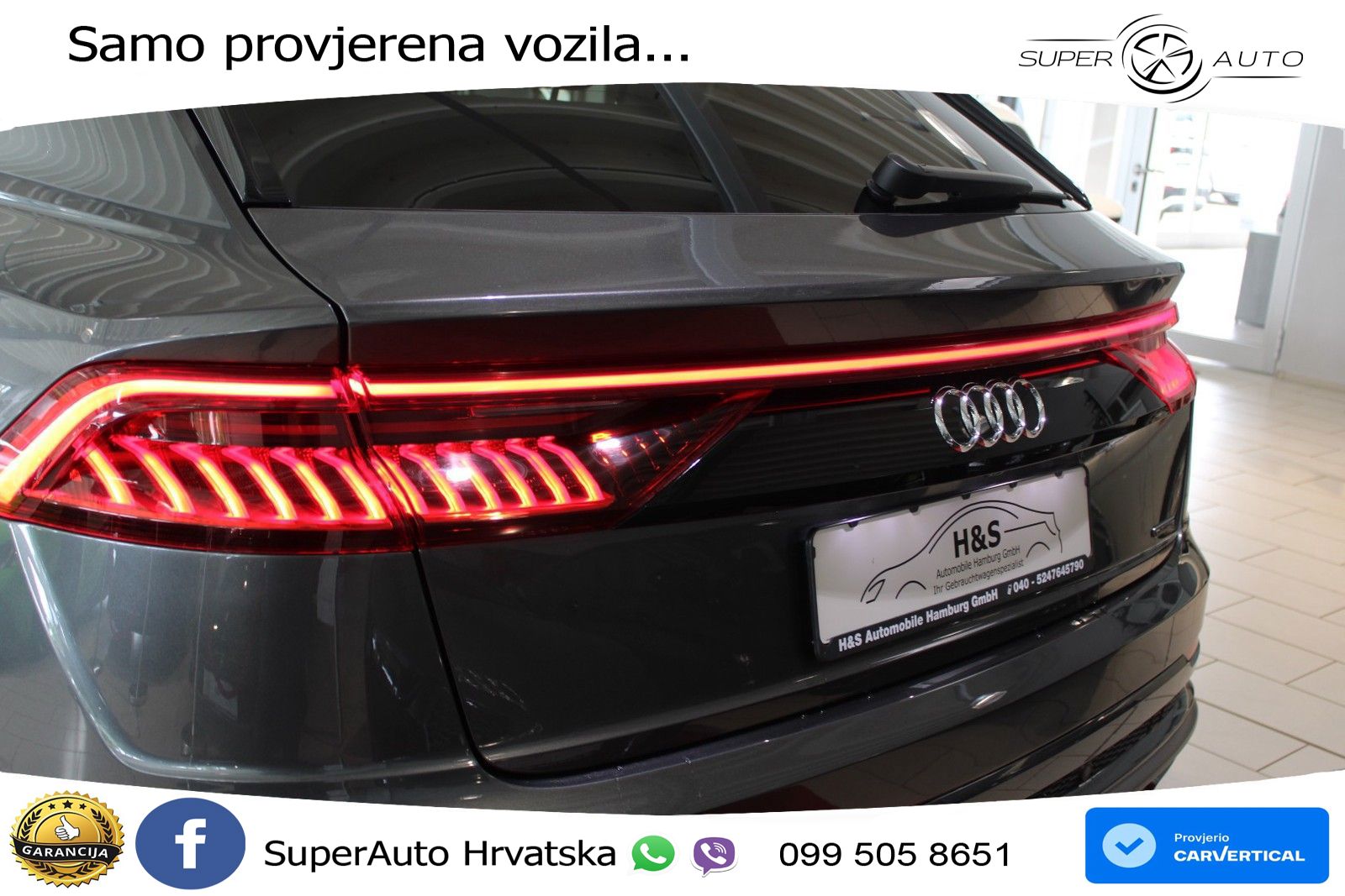 Audi Q8 50 TDI V6 (286 KS) quattro Tiptronic
