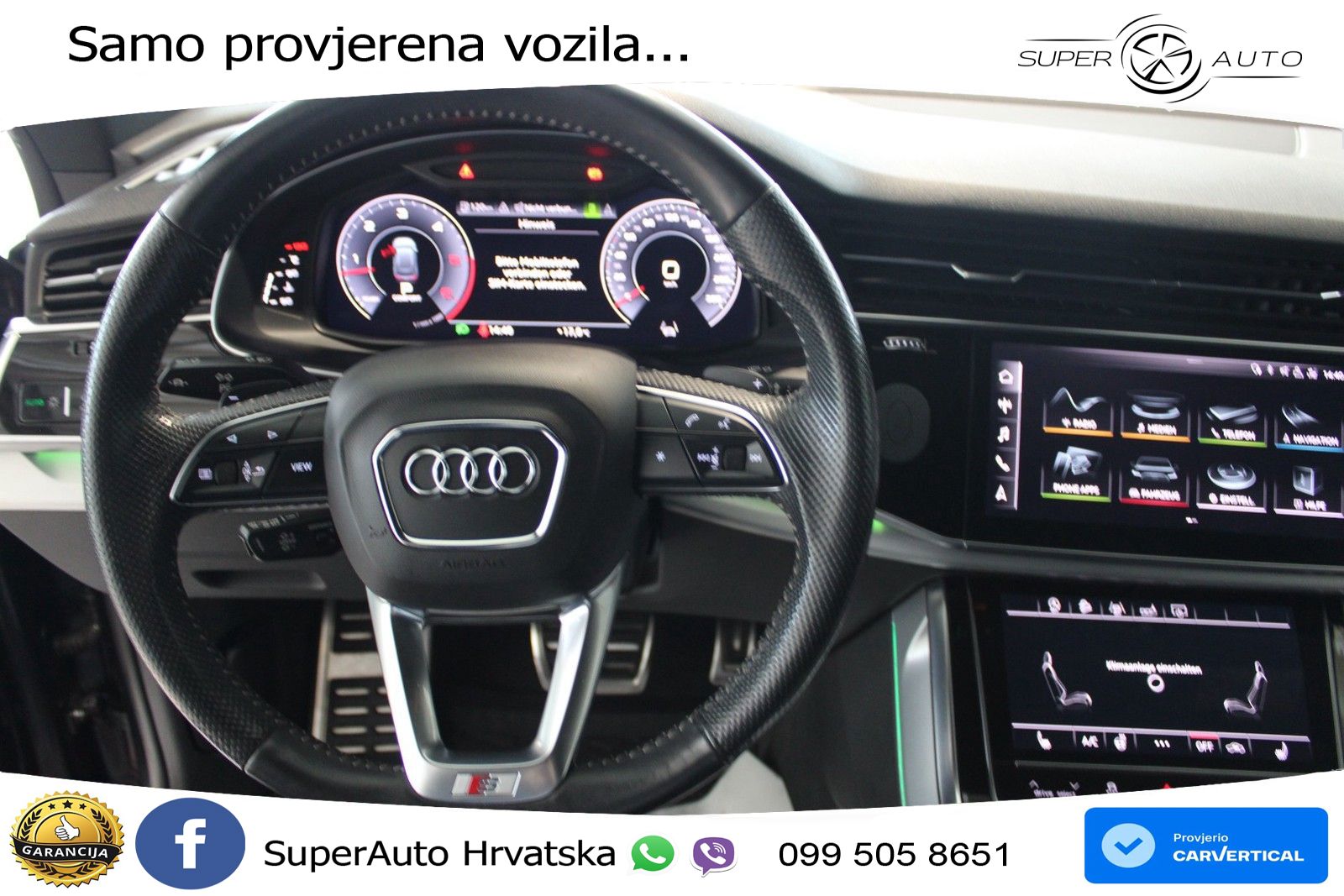 Audi Q8 50 TDI V6 (286 KS) quattro Tiptronic