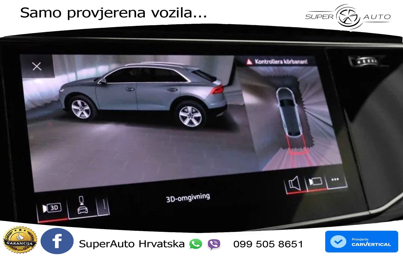 Audi Q8 50 TDI V6 (286 KS) quattro Tiptronic