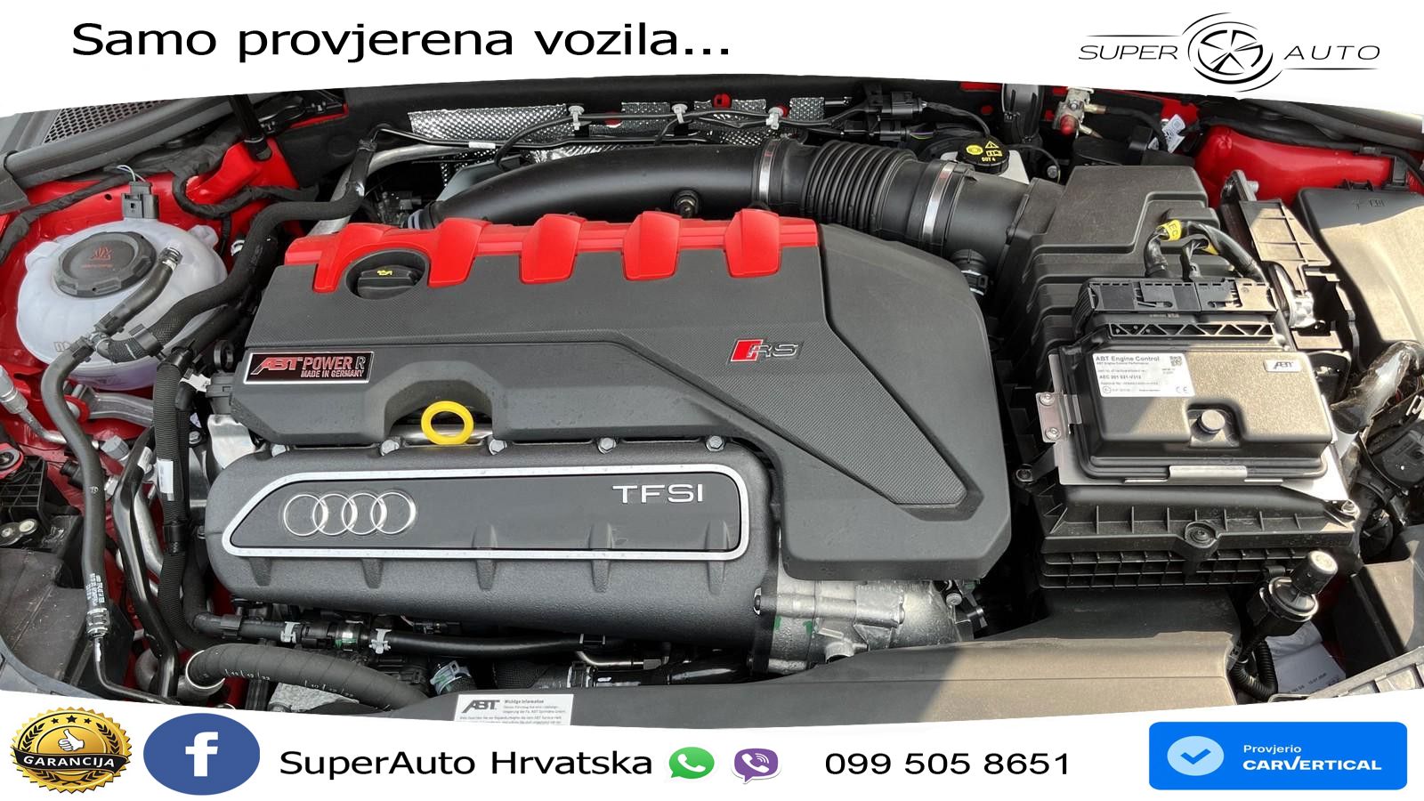 Audi RS3-R ABT 1 of 200 Sportback 2.5 TFSI (500KS) quattro S tronic LED+GR SJED+ACC