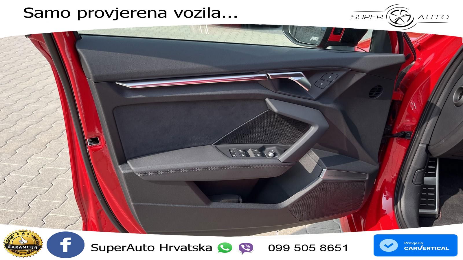 Audi RS3-R ABT 1 of 200 Sportback 2.5 TFSI (500KS) quattro S tronic LED+GR SJED+ACC