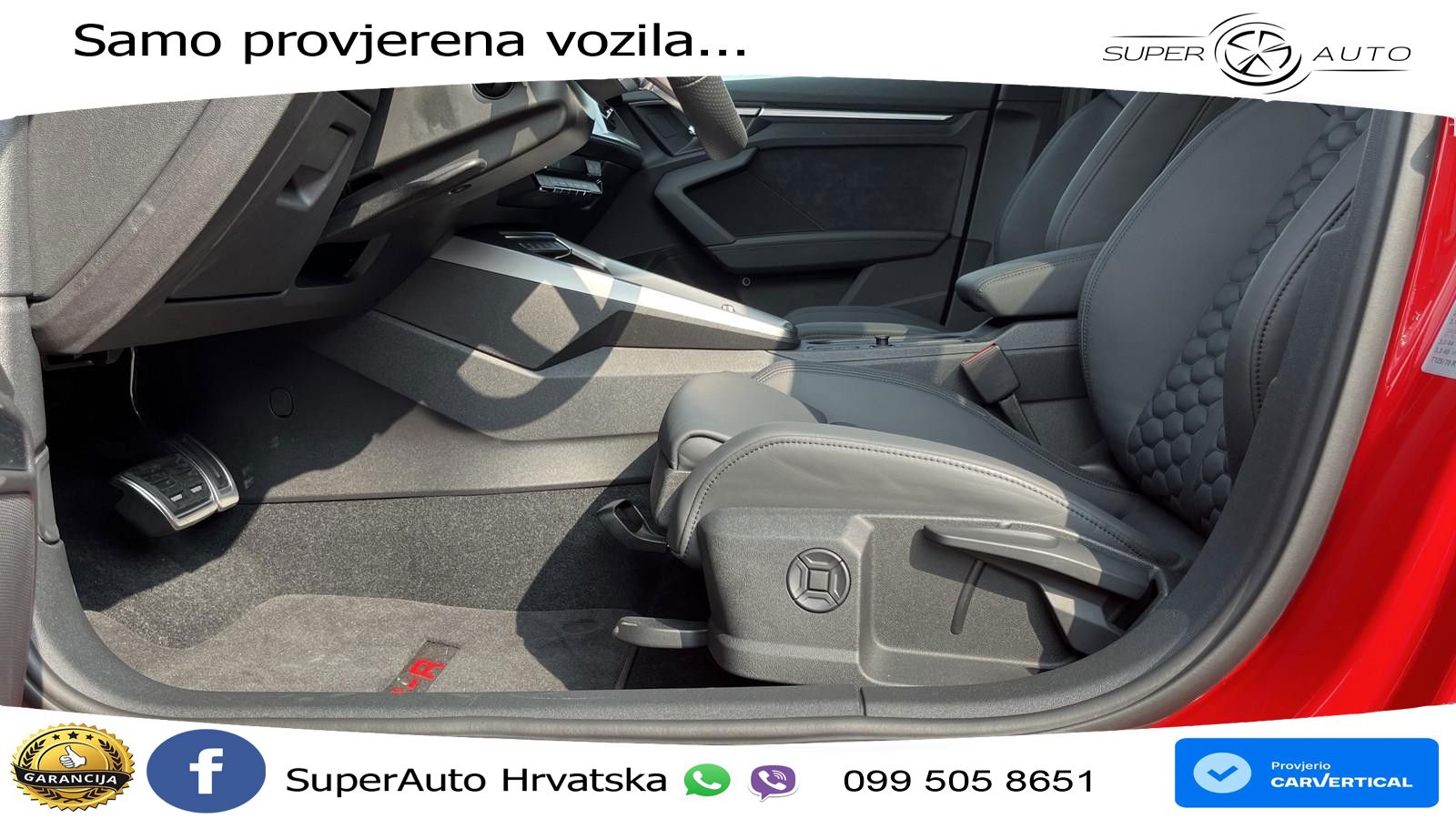Audi RS3-R ABT 1 of 200 Sportback 2.5 TFSI (500KS) quattro S tronic LED+GR SJED+ACC