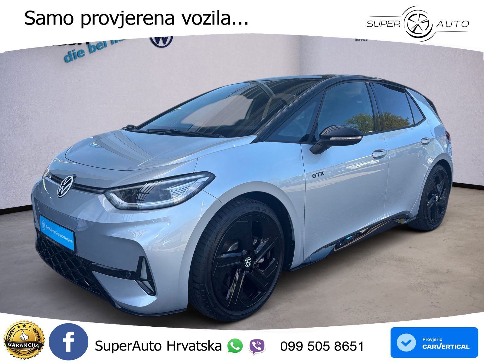Volkswagen ID.3 GTX 84 kWh (286 KS)