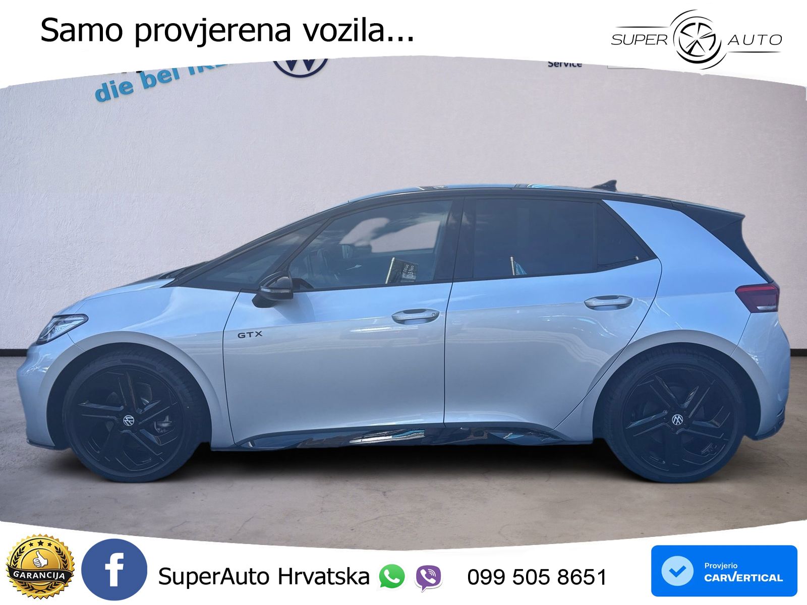 Volkswagen ID.3 GTX 84 kWh (286 KS)