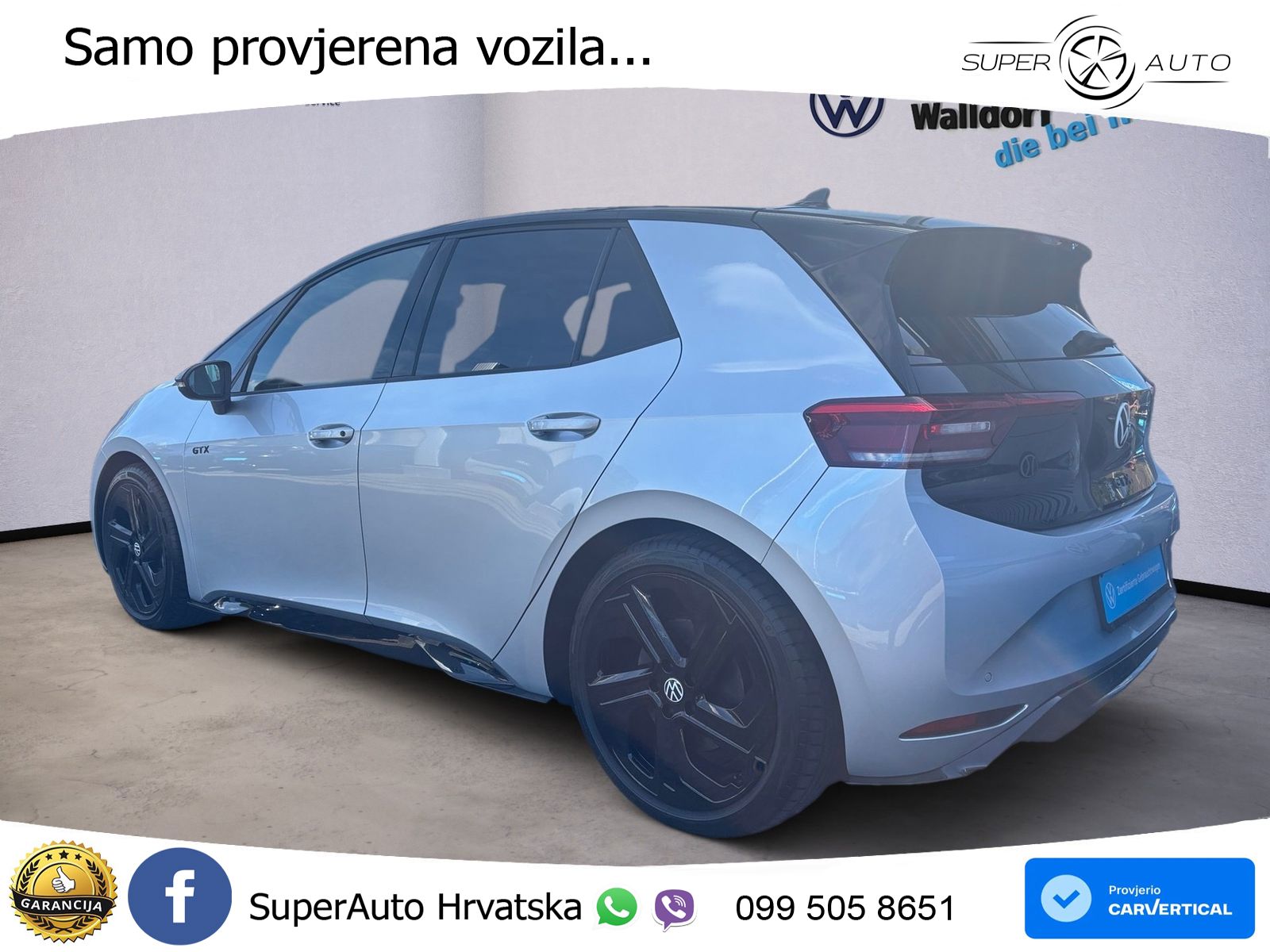 Volkswagen ID.3 GTX 84 kWh (286 KS)