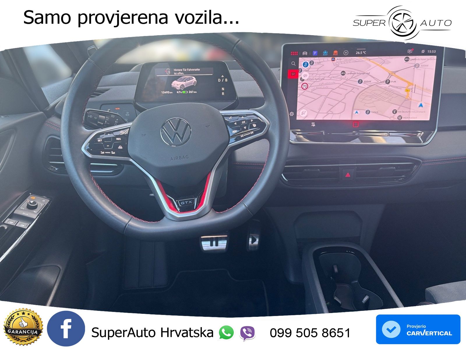 Volkswagen ID.3 GTX 84 kWh (286 KS)
