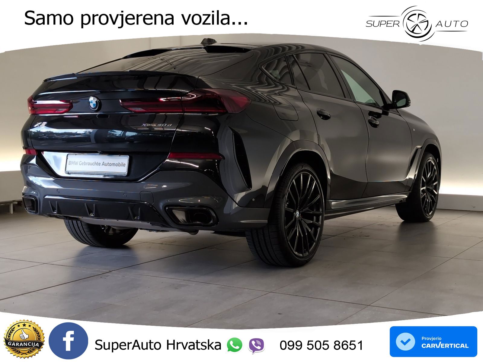 BMW X6 40d (352 KS) xDrive Steptronic LED+GR SJED+ACC