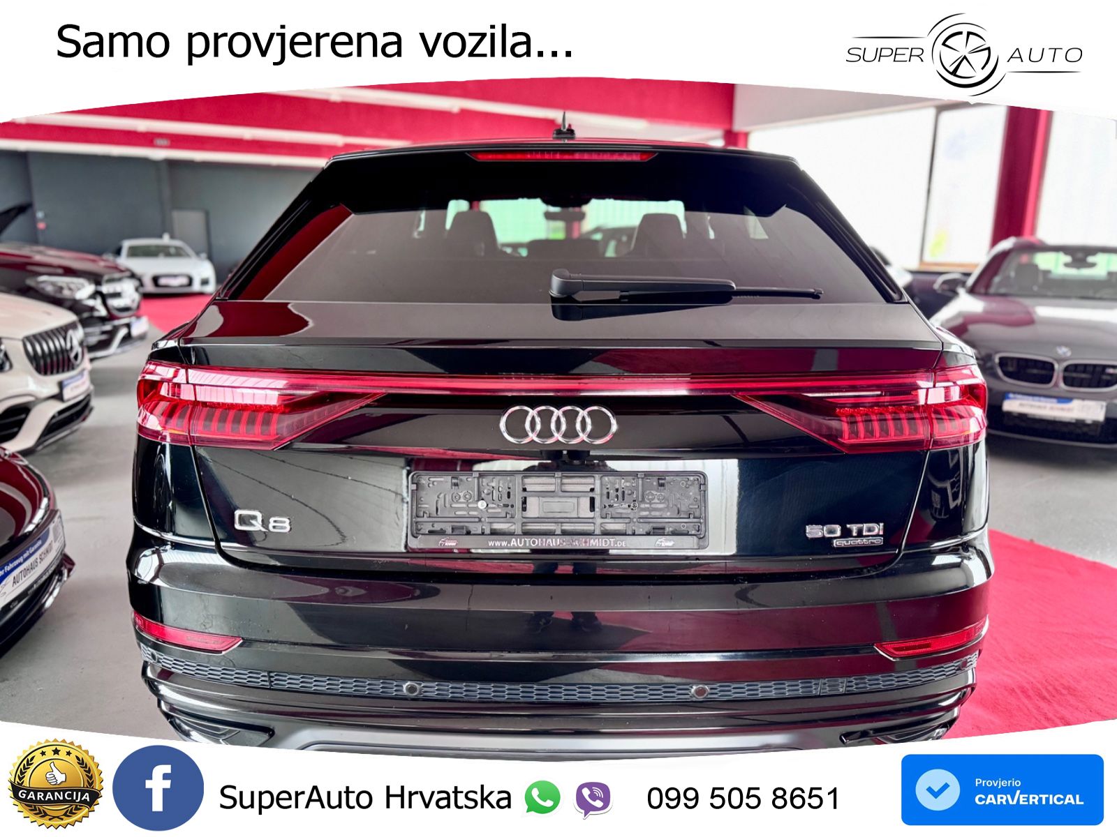 Audi Q8 50 TDI V6 (286 KS) quattro Tiptronic