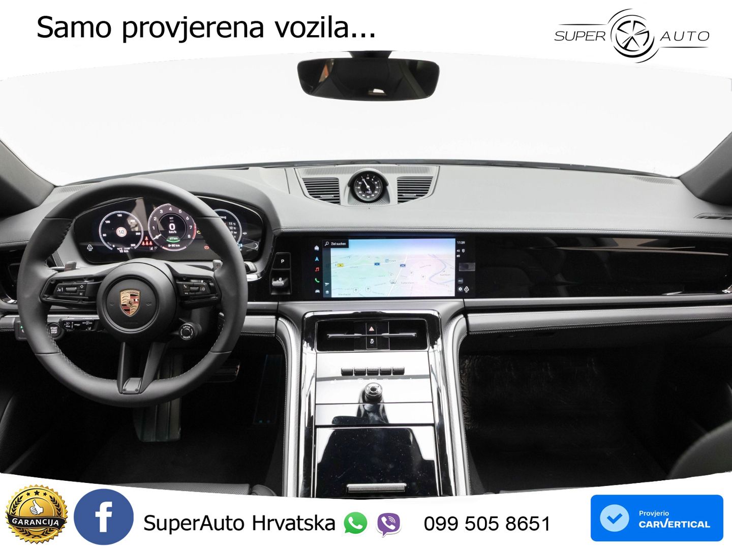 Porsche Panamera 4 2.9 V6 (470 KS) E-Hybrid PDK ZRAČNI+ACC+GR SJED+KAM+PANO