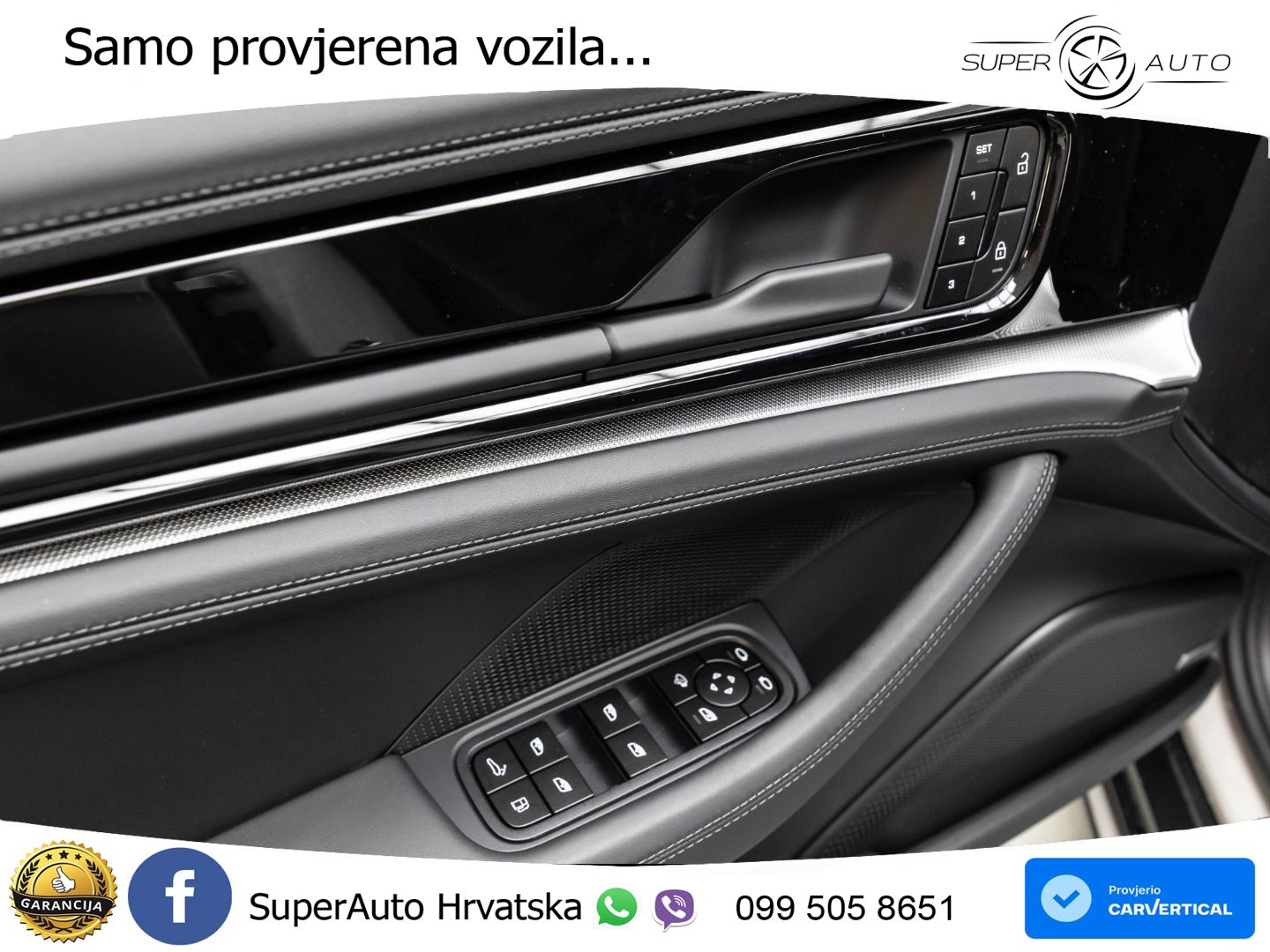 Porsche Panamera 4 2.9 V6 (470 KS) E-Hybrid PDK ZRAČNI+ACC+GR SJED+KAM+PANO