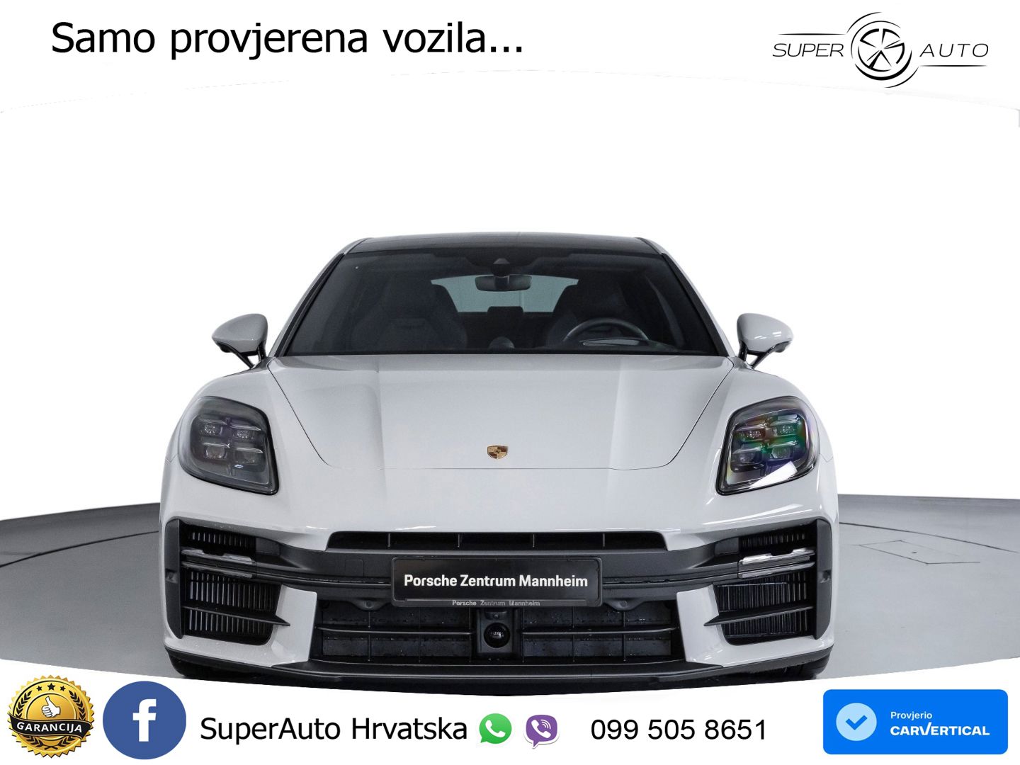 Porsche Panamera 4 2.9 V6 (470 KS) E-Hybrid PDK ZRAČNI+ACC+GR SJED+KAM+PANO