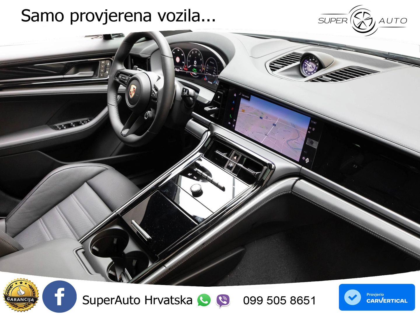 Porsche Panamera 4 2.9 V6 (470 KS) E-Hybrid PDK ZRAČNI+ACC+GR SJED+KAM+PANO