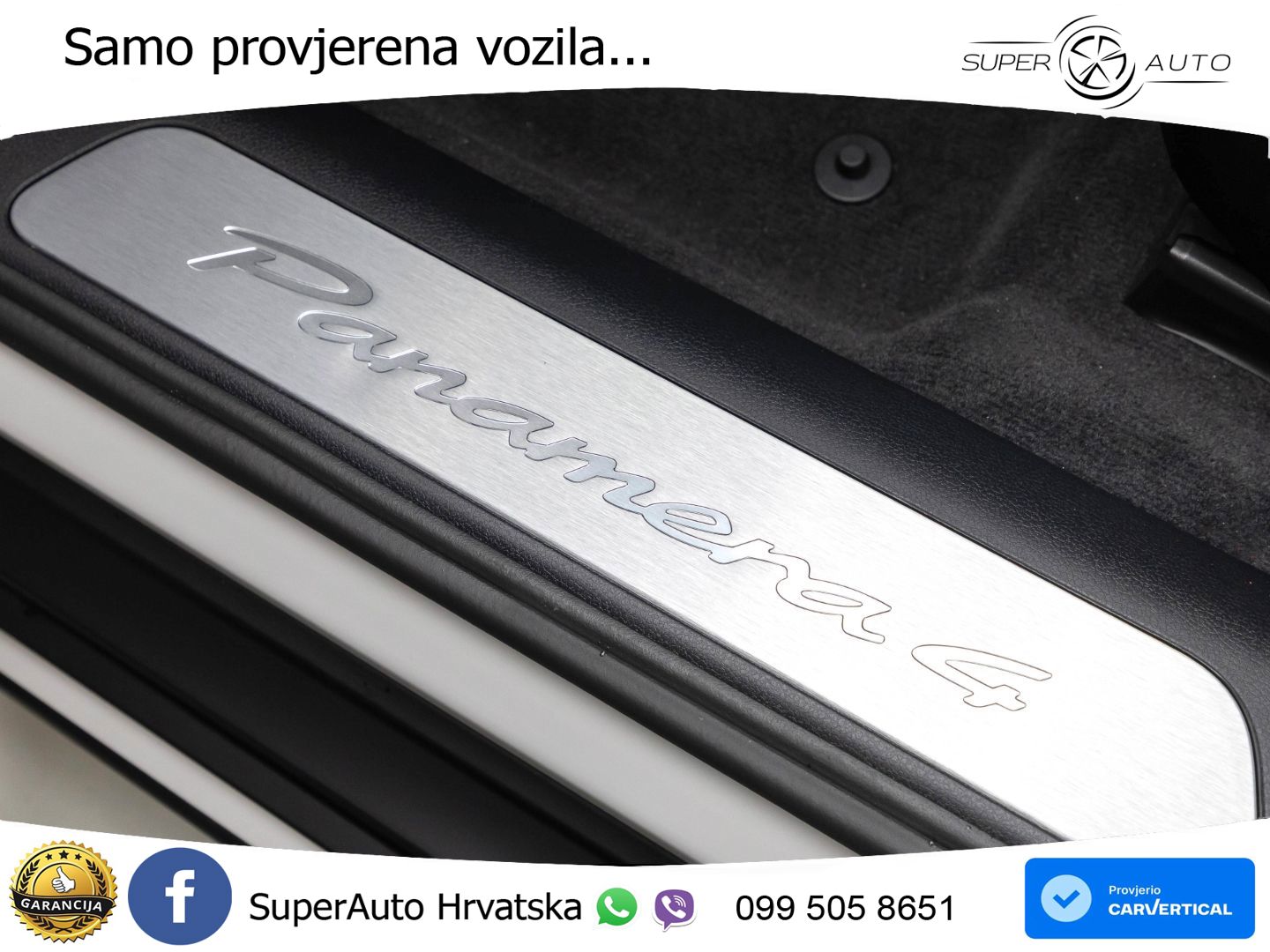 Porsche Panamera 4 2.9 V6 (470 KS) E-Hybrid PDK ZRAČNI+ACC+GR SJED+KAM+PANO