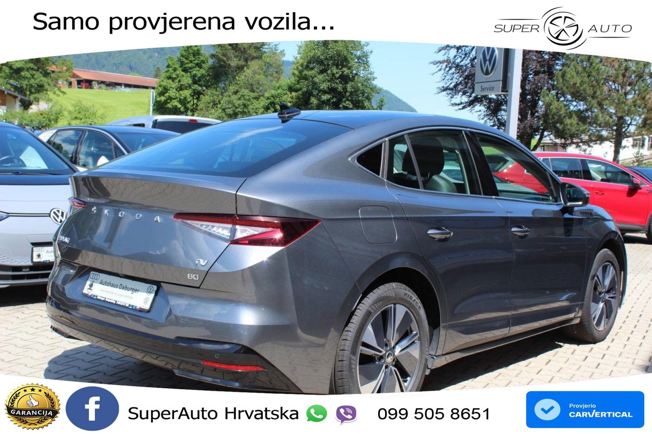 Škoda Enyaq Coupe iV 80 82 kWh (204 KS) Loft LED+ACC