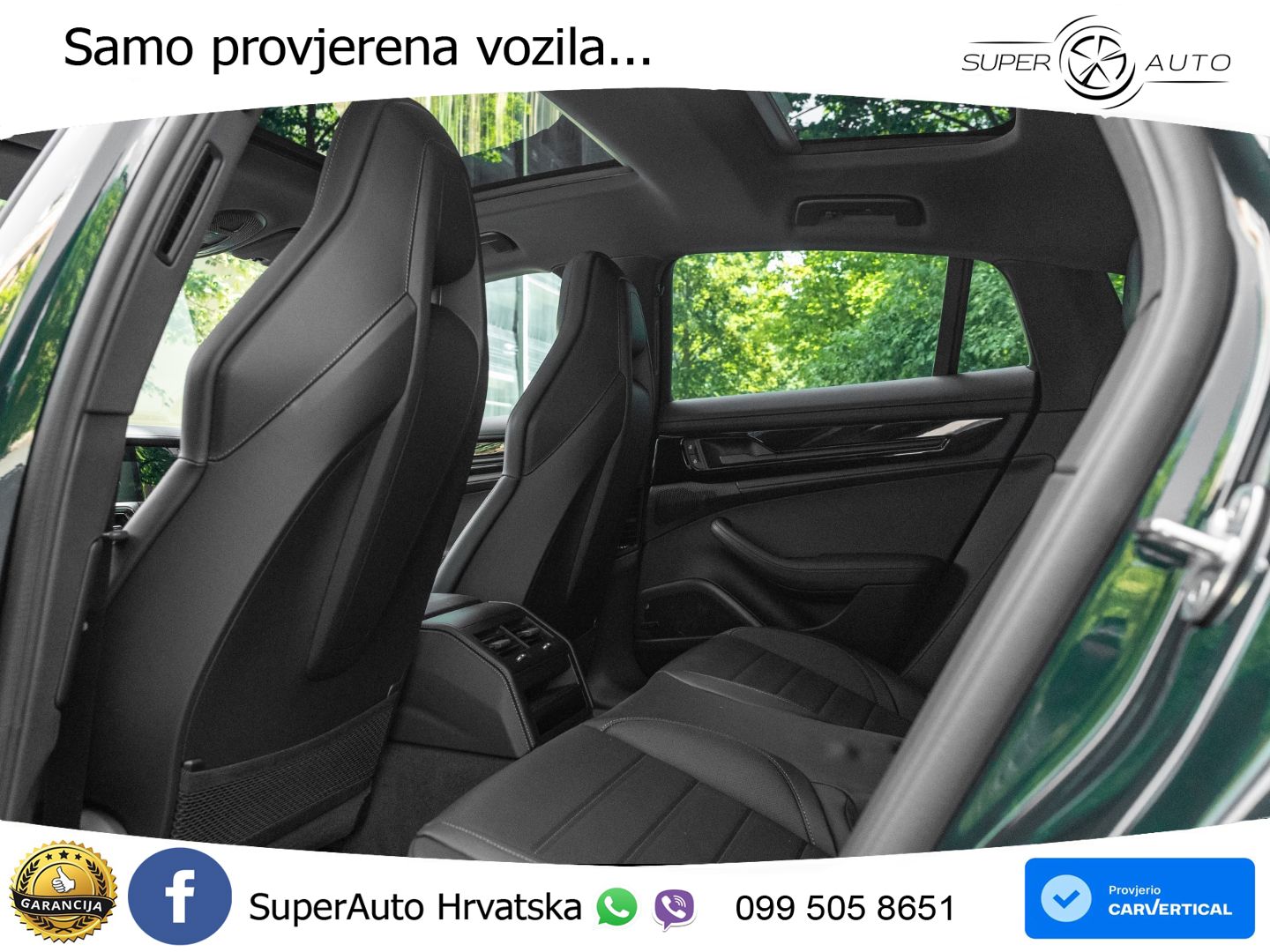 Porsche Panamera 4 2.9 V6 (470 KS) E-Hybrid PDK ZRAČNI+ACC+GR SJED+KAM+PANO