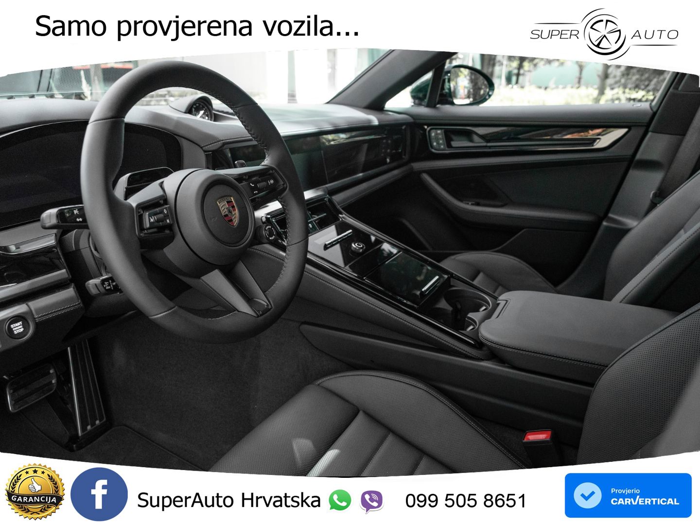 Porsche Panamera 4 2.9 V6 (470 KS) E-Hybrid PDK ZRAČNI+ACC+GR SJED+KAM+PANO