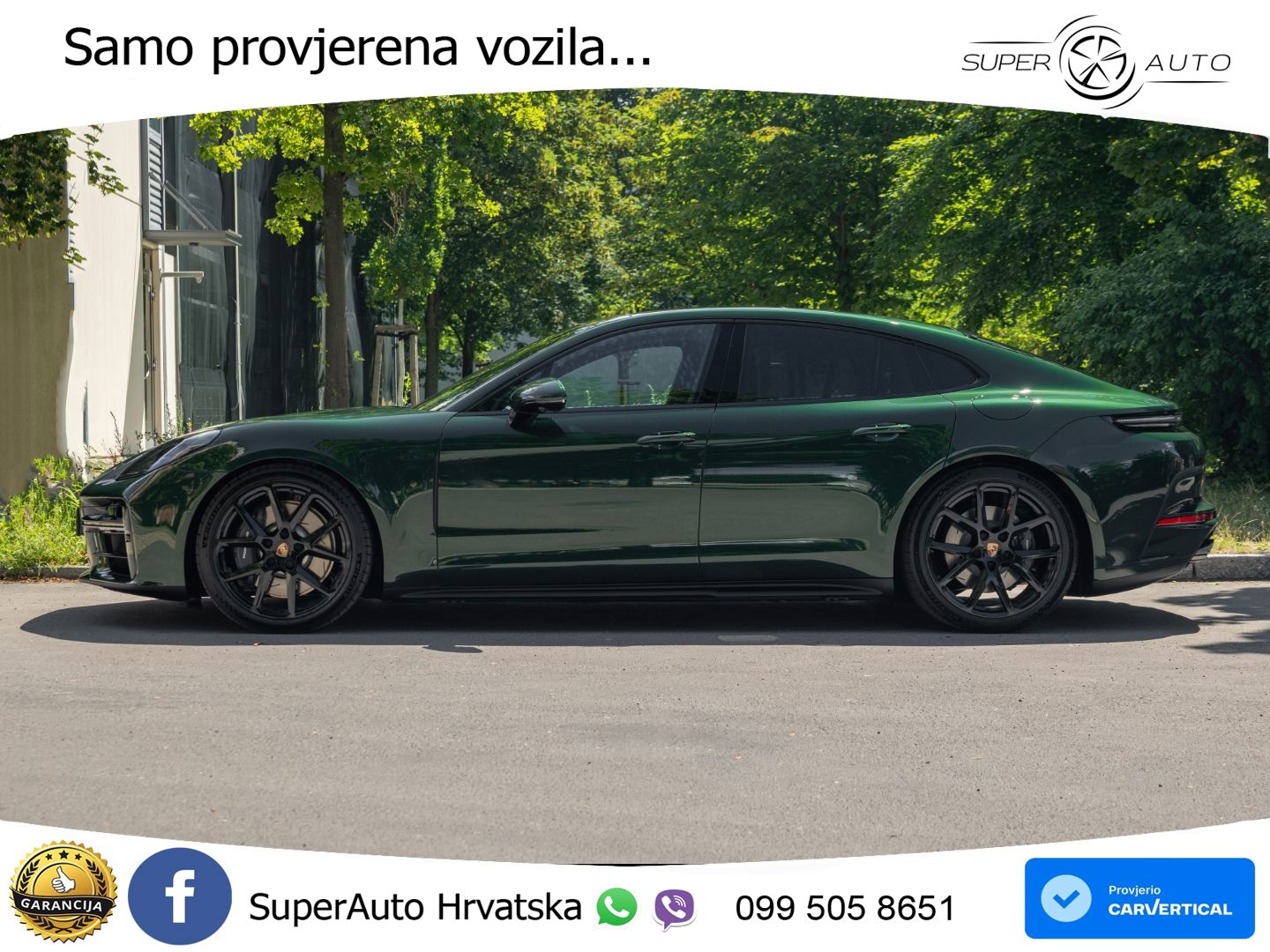 Porsche Panamera 4 2.9 V6 (470 KS) E-Hybrid PDK ZRAČNI+ACC+GR SJED+KAM+PANO
