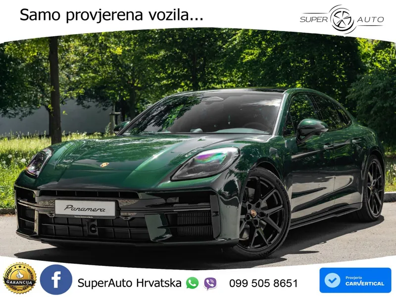 Porsche Panamera 4 2.9 V6 (470 KS) E-Hybrid PDK ZRAČNI+ACC+GR SJED+KAM+PANO