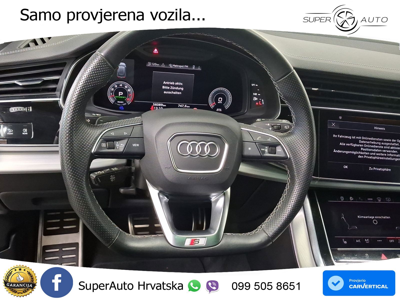 Audi Q8 55 TFSI V6 (340 KS) quattro Tiptronic