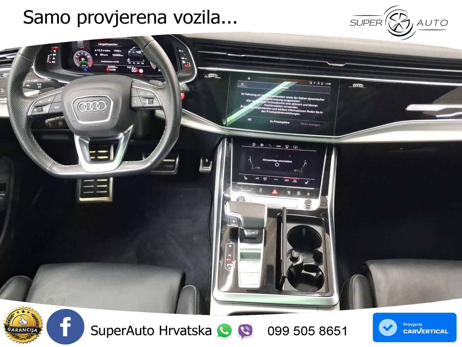 Audi Q8 55 TFSI V6 (340 KS) quattro Tiptronic