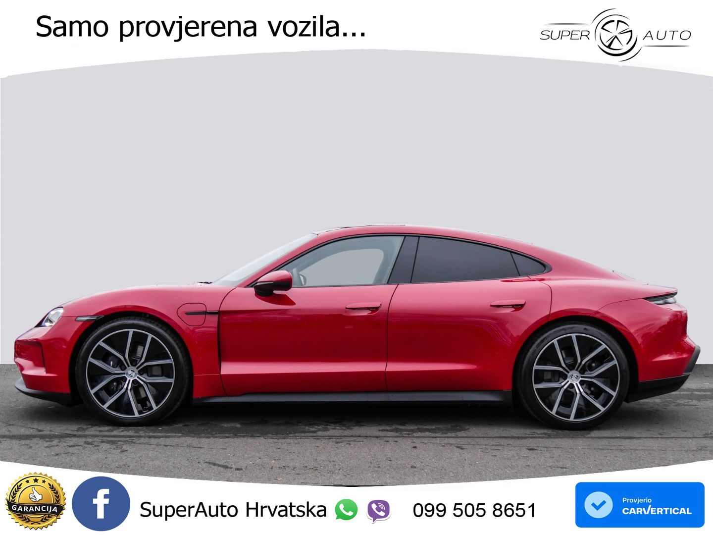 Porsche Taycan 105 kWh (435 KS)
