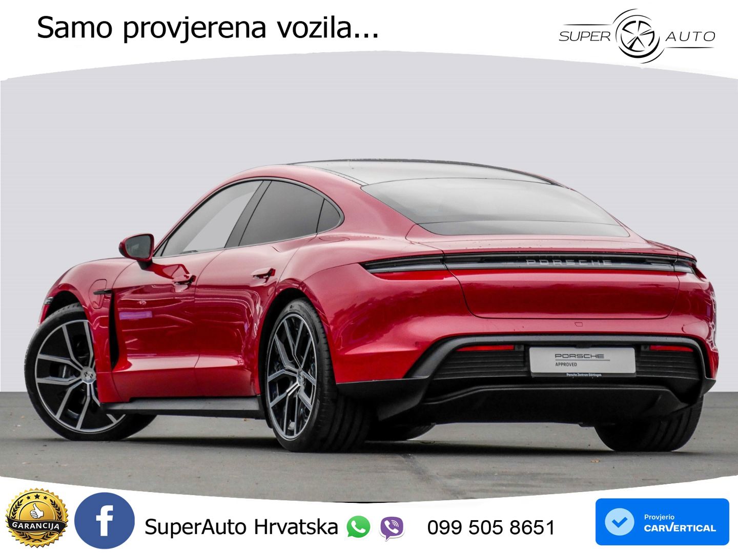 Porsche Taycan 105 kWh (435 KS)