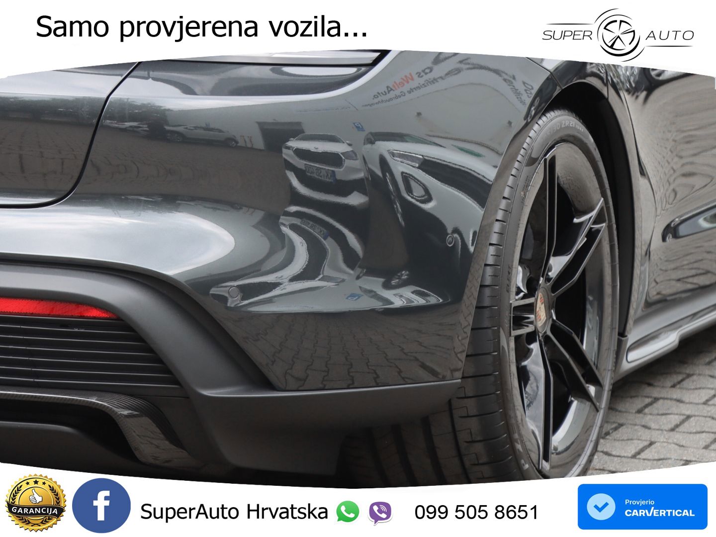Porsche Taycan Sport Turismo 4S 105 kWh (598 KS)