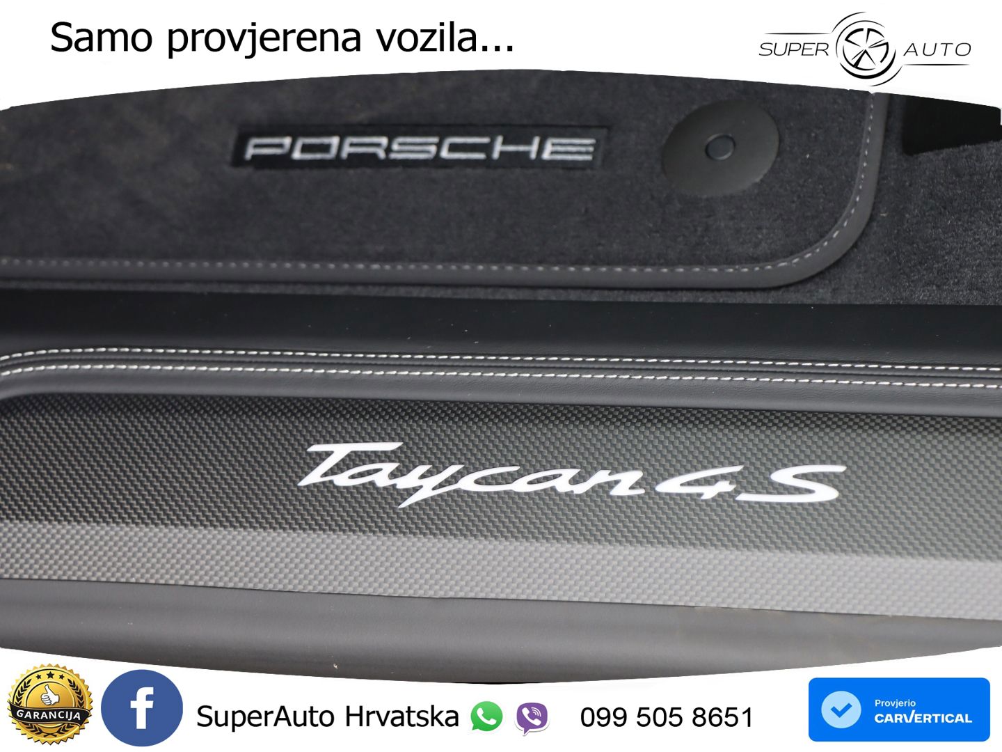 Porsche Taycan Sport Turismo 4S 105 kWh (598 KS)