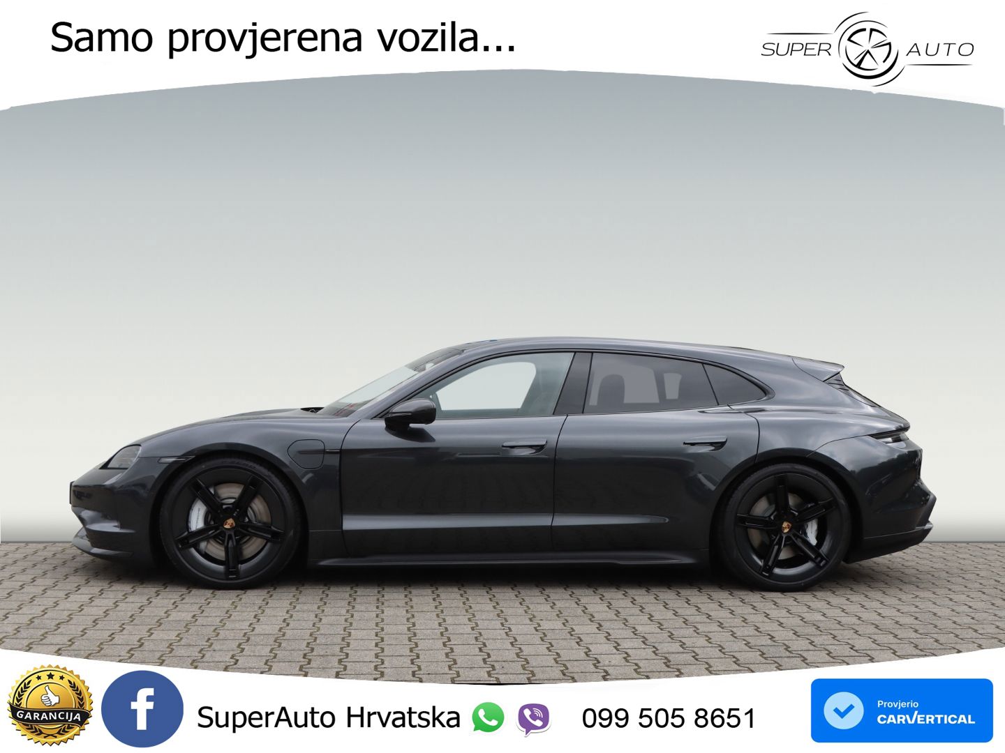 Porsche Taycan Sport Turismo 4S 105 kWh (598 KS)