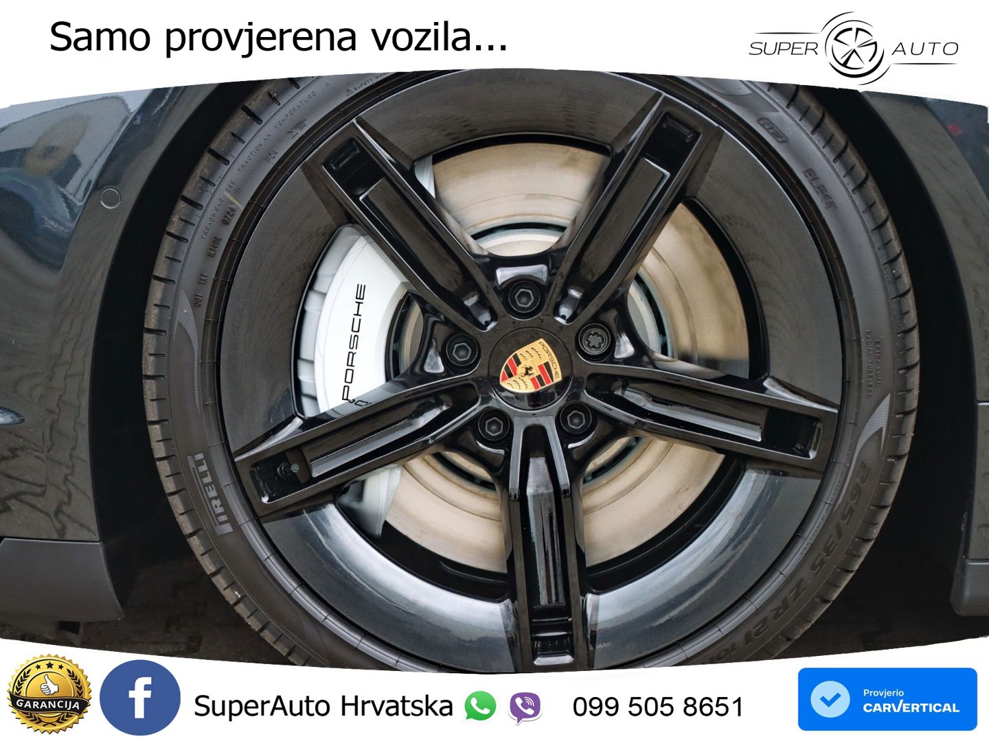 Porsche Taycan Sport Turismo 4S 105 kWh (598 KS)