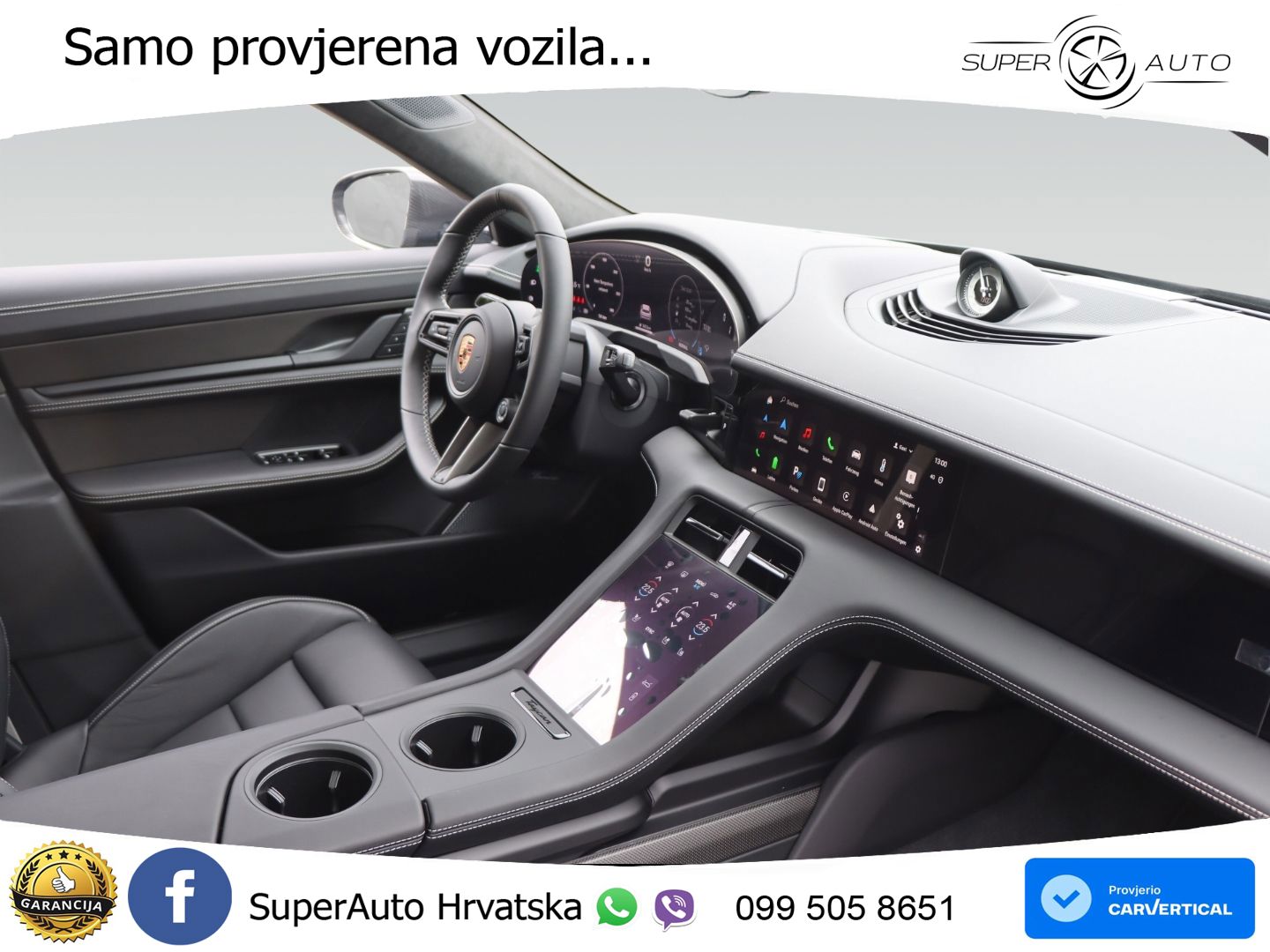Porsche Taycan Sport Turismo 4S 105 kWh (598 KS)