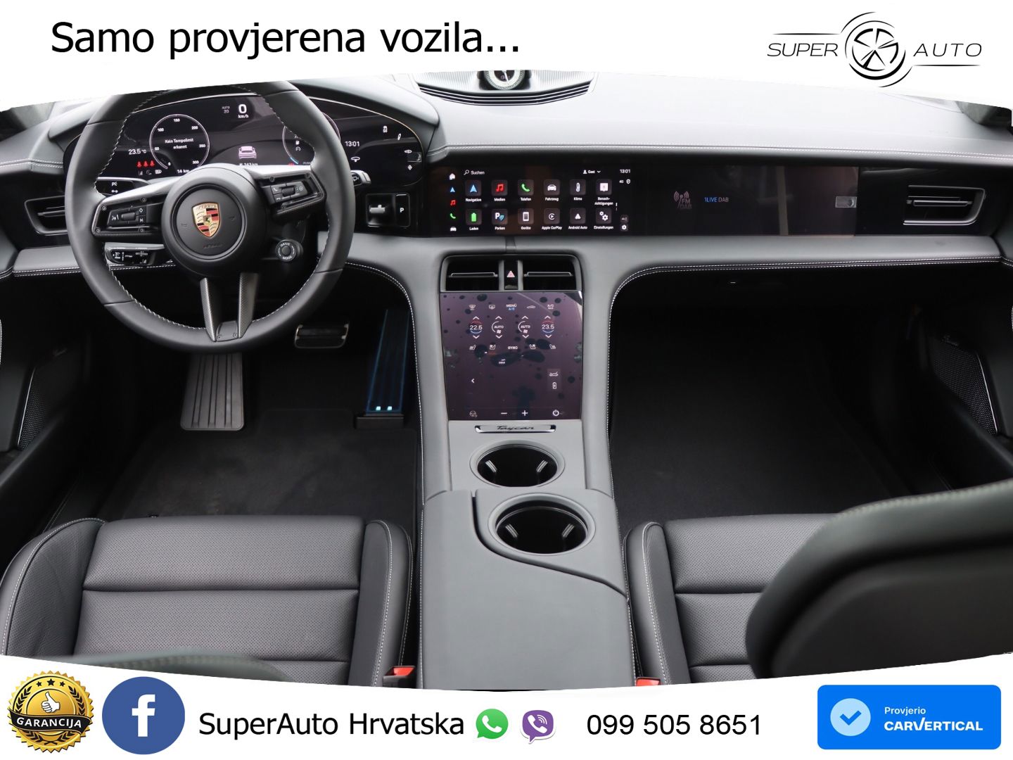 Porsche Taycan Sport Turismo 4S 105 kWh (598 KS)