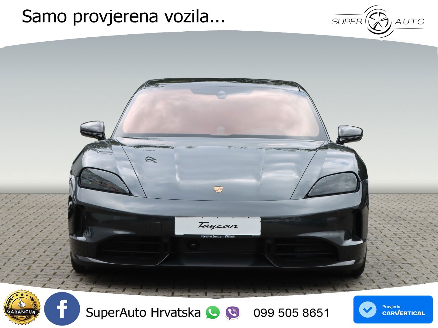 Porsche Taycan Sport Turismo 4S 105 kWh (598 KS)