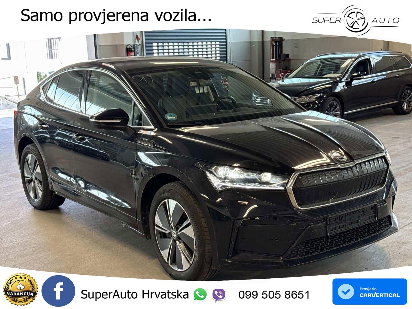 Škoda Enyaq Coupe iV 85 82 kWh (286 KS) Loft LED+GR SJED+ACC